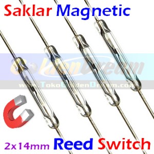 jual saklar reed switch 2x14mm magnetic sensor magnetron detektor alarm no golden jual saklar reed switch 2x14mm magnetic sensor magnetron detektor alarm no golden