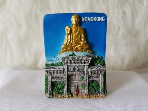 SOUVENIR TEMPELAN MAGNET KULKAS HONGKONG CINA
