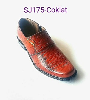 PDH SJ175- Cokelat | Sepatu Kulit H.Q | Made Of MAJAPAHIT Indonesia