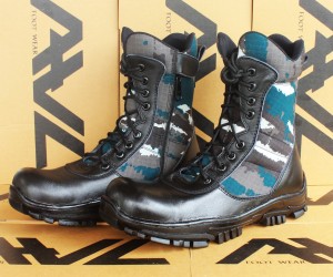 Sepatu PDL Loreng TNI AL merk AWL