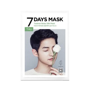 forencos 7 days mask song jong ki thursday teatree relax forencos 7 days mask song jong ki thursday teatree relax