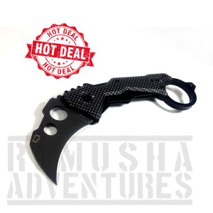 KARAMBIT QTR DA-46 FOLDING KNIFE PISAU LIPAT SURVIVAL CAMPING OUTDOOR