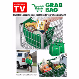 Kantong Belanja Serbaguna - Tas - Grab Bag - Shopping Bag Biru 1 pc
