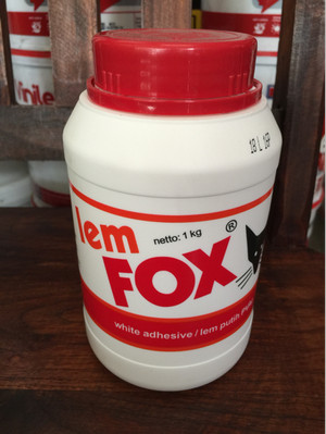 Jual LEM FOX PUTIH / LEM PUTIH / LEM KAYU 1KG - Sumber 