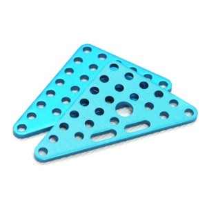 Reviews Makeblock Triangle Plate 6x8-Blue(Pair)