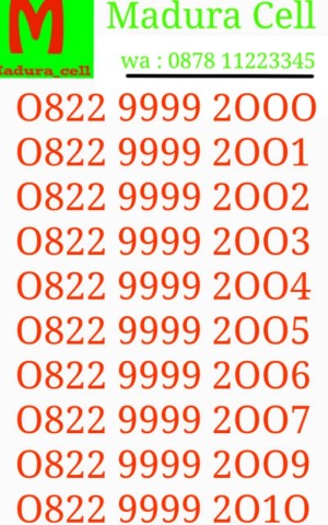 Telkomsel Simpati Nomor Cantik 0822 1000 8825 Daftar Harga Terkini Source · Nomor Cantik Telkomsel Simpati