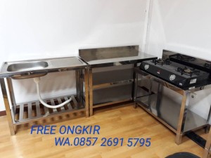 Jual Top Set Kitchen Sink Meja Dapur Bak Cuci Piring Ms 3618 Top Set Kitchen Sink Meja Dapur