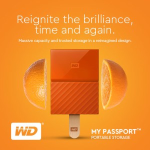 WD My Passport 1TB - HD HDD Hardisk Eksternal External 2.5inch USB 3.0