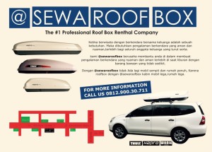 Jual Roof Box Thule Hapro Whale carrier Roofbox - SEWA 