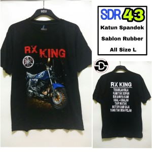 Kaos distro murah Racing rx king / Baju Racing / Baju Balap