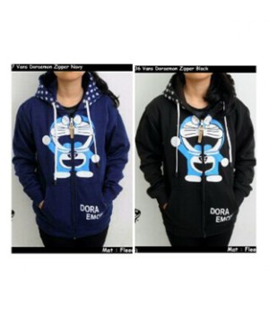Keunggulan Anime Jaket Sweater Hoodie Doraemon Putih Dan Harga Source · Jaket Doraemon Hallo Sweater Distro