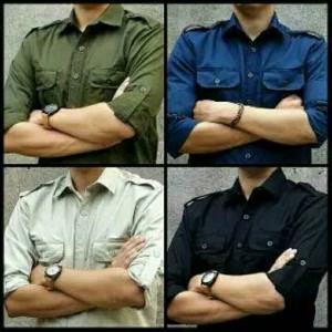 KEMEJA LAPANGAN PDL/KEMEJA TACTICAL/KEMEJA OUTODOR ARMY