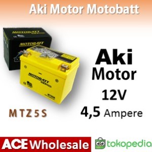 jual aki 12 v 4 5 ah motobatt mtz5s gel kering motor jual aki 12 v 4 5 ah motobatt mtz5s gel kering motor