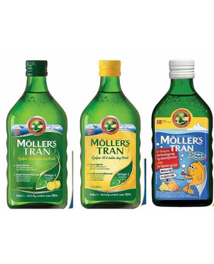 Jual Mollers Tran Cod Liver Oil Omega moller's vitamin
