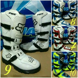 sepatu motor cross mx fox touring trail trabas boot boots alpinestars