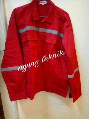 Baju Kerja Panjang Baju Proyek Setelan Atas Jaket Kerja Proyek
