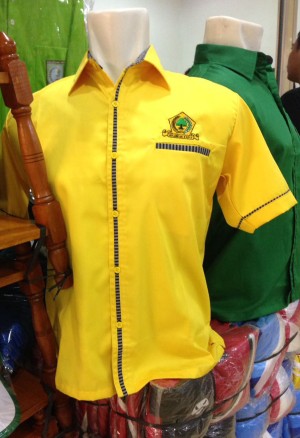 mitra2bisnisku adv, menyediakan berbagai macam barang seperti : jas kemeja pataka kaos jaket bendera seragam pdl pdh almamater o kemeja Golkar