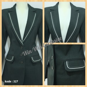 Setelan Blazer Kerja Kantor Wanita Modis