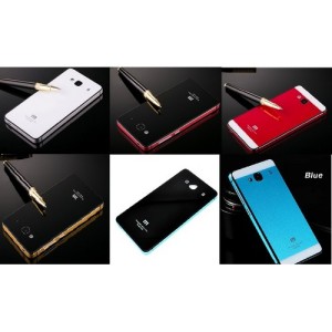 Aluminium Tempered Glass Hard Case Casing Cover Hp Xiaomi Redmi 2
