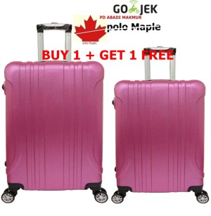 Koper fiber Polo Maple ABS Vertical Stripe Six B11 red rose .