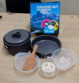 ... Cooking Set DS 200 Nesting DS200 Alat Masak Outdoor Camping