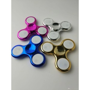 ANGEL-Fidget Spinner LED New Exotic Hand Toys Mainan Tri-Spinner EDC