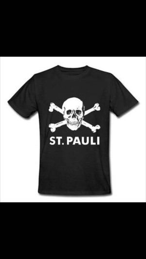 Pauli Logo Paint Marron T-shirt FC St