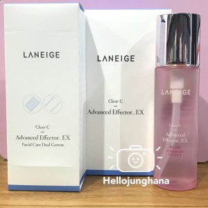 jual laneige clear c advanced effector 150 ml cotton pad jual laneige clear c advanced effector 150 ml cotton pad
