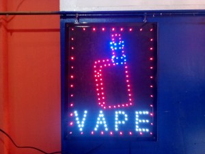 Tulisan Lampu Led Sign display TOKO VAPE KEREN - LIKE RUNNING TEXT