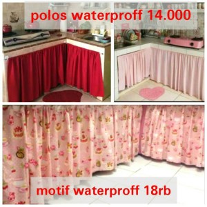 Jual Tirai Dapur Waterproff Motif Gorden Kolong Galeri Tirai Dapur Waterproff Motif Gorden Kolong