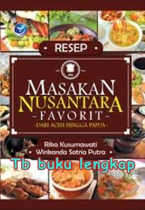 BUKU RESEP MASAKAN NUSANTARA PDF DOWNLOAD