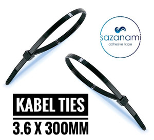 KABEL TIES 30 CM 3.6 X 300MM CABLE TIE TIS KABEL NYLON PENGIKAT