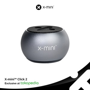 X-Mini CLICK 2 Portable Bluetooth Speaker Mystic Grey