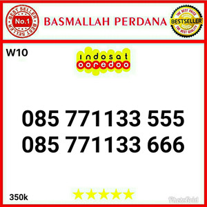 Nomor Cantik IM3 Seri Triple AA 771133 Triple 666 085 771133 555 W10