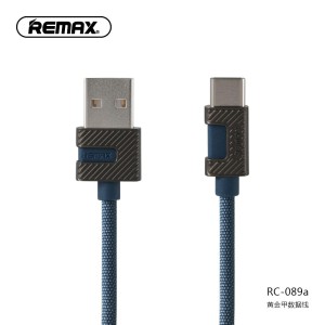 Remax Cable for Android Type C Metal series RC-089A BLUE