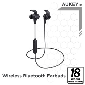 Aukey Headset Bluetooth Sport Earbuds, APTX - 500300