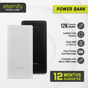 [FS] Eternity - Magnum - Powerbank 12000 mAh Quick Charge Murah Promo