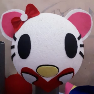 Lampion benang - Hello kitty