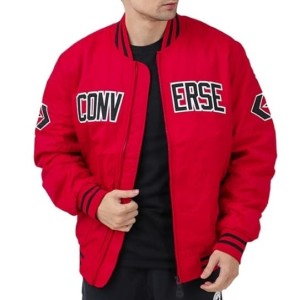 jaket baseball converse