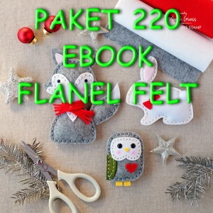 PAKET 220 EBOOK FLANEL FELT