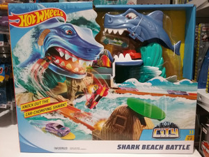 shark beach battle hot wheels city