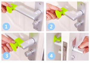 pengganjal pintu karet motif door stopper baby motif binatang butterfly fp 01 |