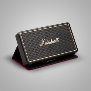 Marshall Stockwell Bluetooth Speaker - Black with Flip Cover