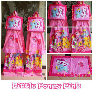 Mukena Anak Karakter Kuda Pony, Frozen dan Hello Kitty New Model