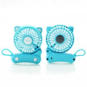 Remax Portable Mini Fan Cat Foldable F14 series BLUE
