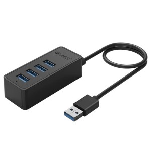 ORICO 4 Port USB3.0 HUB with Micro B Power Port - W5P-U3-30