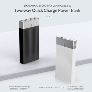 ORICO PowerBank PD 3.0 QC 3.0 20000mAh 18W Quick Charge Two-way - K20P