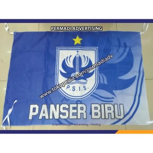 Bendera Psis Semarang Persik Kendal Persijap Jepara 100x70 Cm