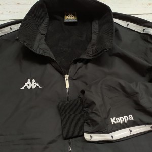 kappa tracksuit cream