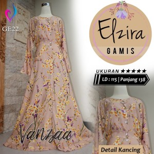 Jual Promo Grosir Termurah Terlaris Gamis Elzira Bali